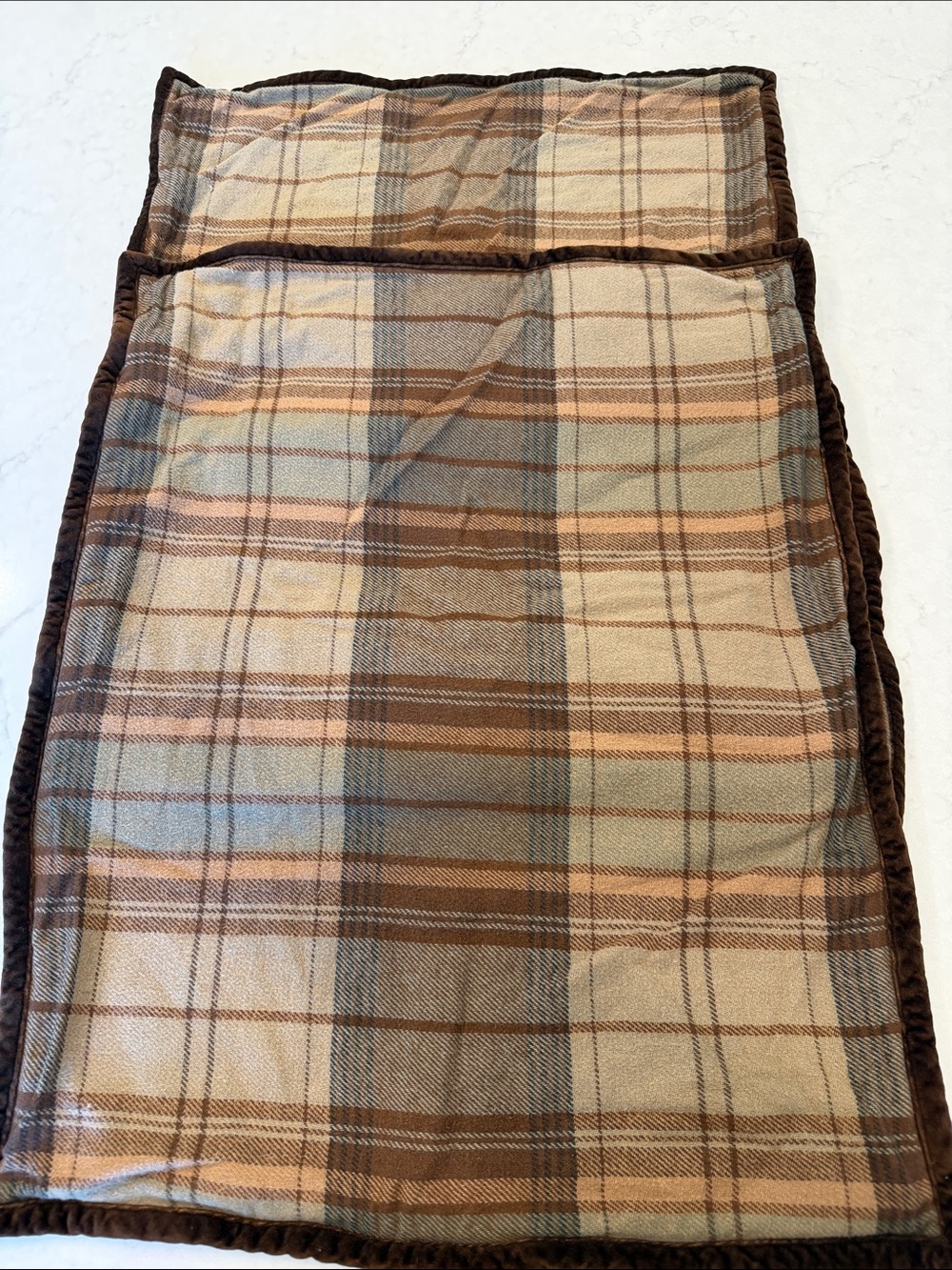 Ralph Lauren 2 Vintage Flannel Pillow Covers